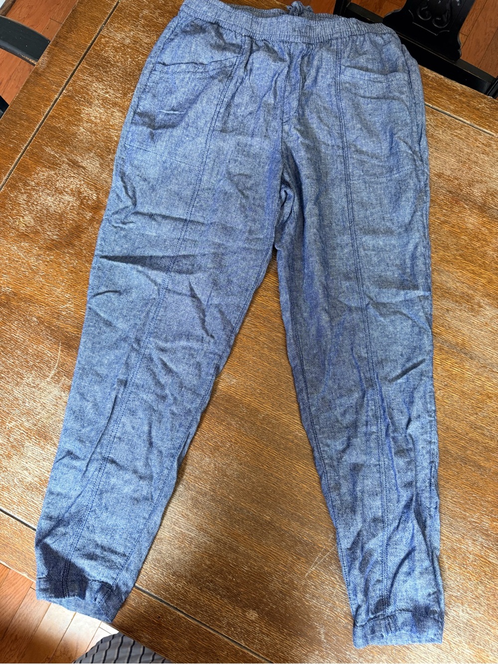 Old Navy Blue Women's Drawstring Track Pants